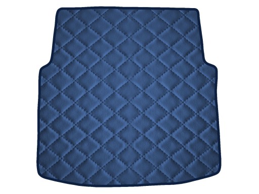Коврик из экокожи ТЕМНО-СИНИЙ для Mercedes CLS C219 2004-2010 гг.
