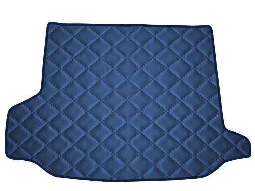 Коврик из экокожи ТЕМНО-СИНИЙ для Mercedes GLC купе C253 2016-...