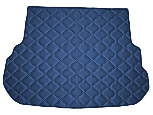 Коврик из экокожи ТЕМНО-СИНИЙ для Mercedes GLK X204 2008-2015 гг.