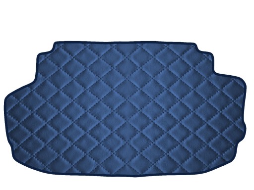 Коврик из экокожи ТЕМНО-СИНИЙ для Mercedes S W220 седан 1998-2002 гг.