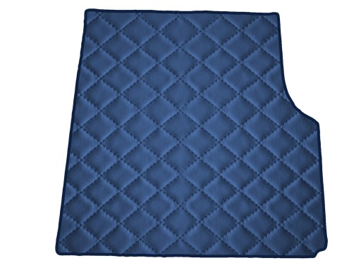 Коврик из экокожи ТЕМНО-СИНИЙ для Mercedes W124 универсал 1984-1993 гг.