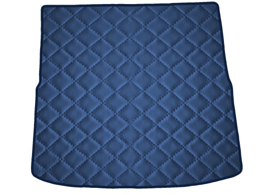 Коврик из экокожи ТЕМНО-СИНИЙ для Mitsubishi Outlander III GB 2012-2021 гг.