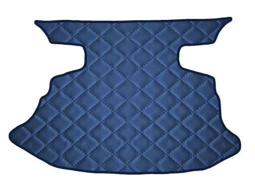 Коврик из экокожи ТЕМНО-СИНИЙ на Nissan 350Z 2002-2009 гг.
