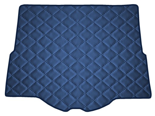 Екошкіра NAVY BLUE Килимок для Nissan X-Trail III T32 DB Facelift 5os 2017-2021