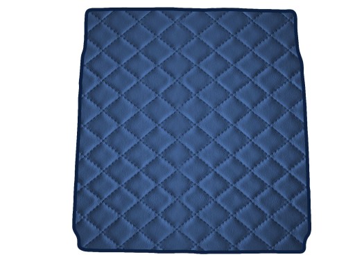 Коврик из экокожи ТЕМНО-СИНИЙ на Opel Vectra C универсал 2002-2008 гг.