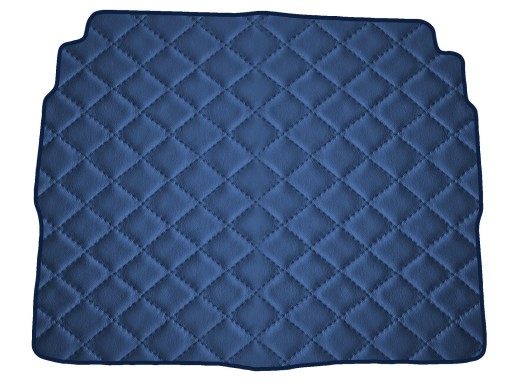 Коврик из экокожи ТЕМНО-СИНИЙ для Peugeot 3008 II H/B DB 2016-...