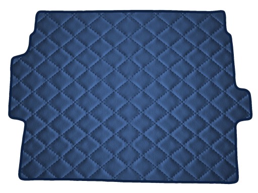 Коврик из экокожи ТЕМНО-СИНИЙ для Peugeot 3008 II H/B GB 2016-...
