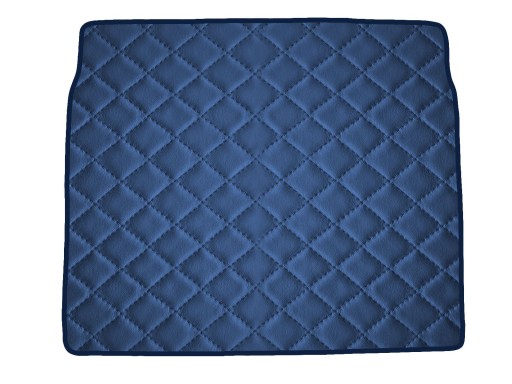 Коврик из экокожи ТЕМНО-СИНИЙ для Peugeot 5008 5/7os 2009-2017 гг.