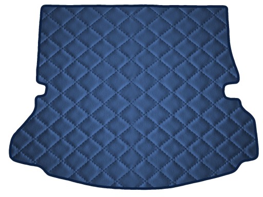 Коврик из экокожи ТЕМНО-СИНИЙ для Renault Grand Scenic III 2016-...