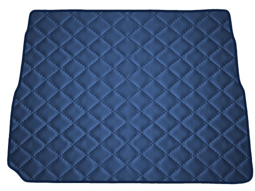 Коврик из экокожи ТЕМНО-СИНИЙ для Renault Kadjar 2015-...