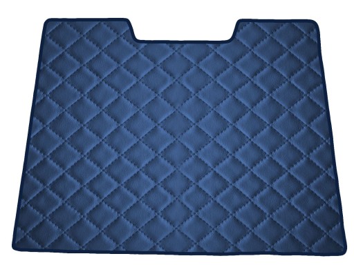 Коврик из экокожи ТЕМНО-СИНИЙ для Renault Kangoo II 5os 2008-2021 гг.