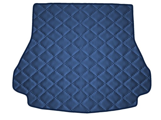 Коврик из экокожи ТЕМНО-СИНИЙ для Renault Laguna II универсал 2001-2007 гг.