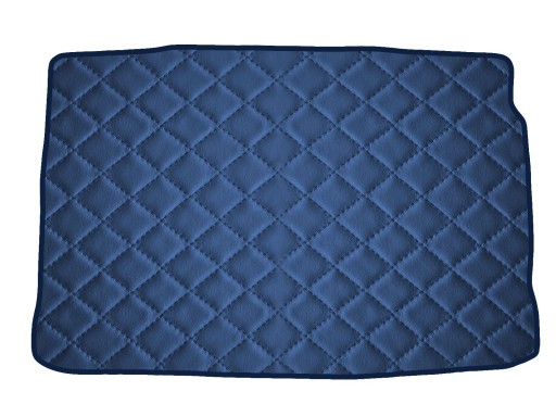 Коврик из экокожи ТЕМНО-СИНИЙ для Renault Megane II 3.5d H/B 2002-2008 гг.