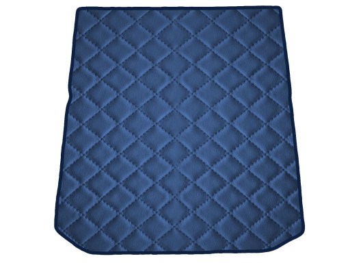 Коврик из экокожи ТЕМНО-СИНИЙ для Skoda Superb III 3V универсал DB 2015-...