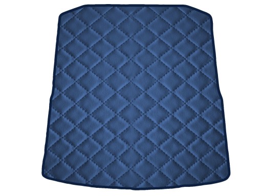 Коврик из экокожи ТЕМНО-СИНИЙ синий для Skoda Superb III 3V седан 2015-...