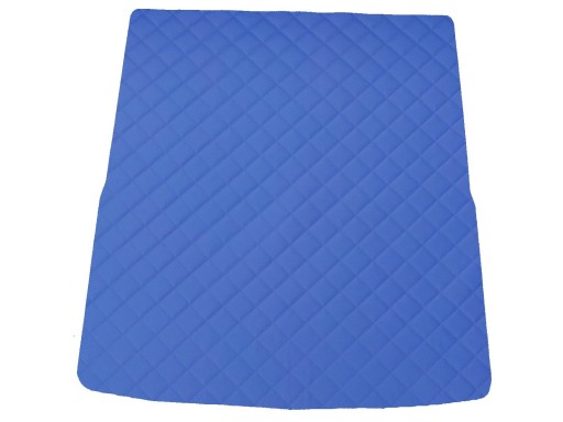 Коврик из экокожи ТЕМНО-СИНИЙ для Skoda Superb iV Plug-in Hybrid Sedan 2020-...
