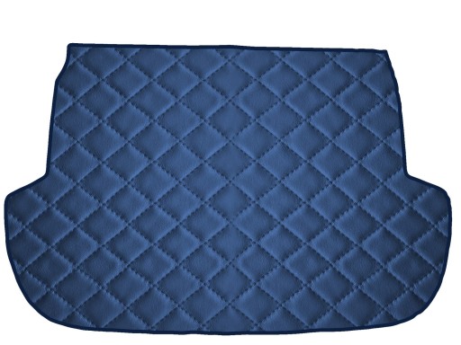 Коврик из экокожи ТЕМНО-СИНИЙ для Subaru Forester IV SJ 2012-2018 гг.