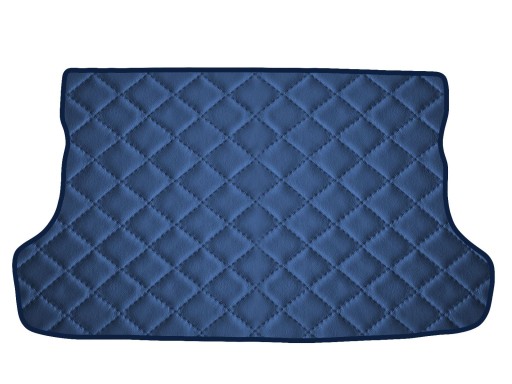 Коврик из экокожи ТЕМНО-СИНИЙ на Suzuki Grand Vitara 5d 2005-2014 гг.