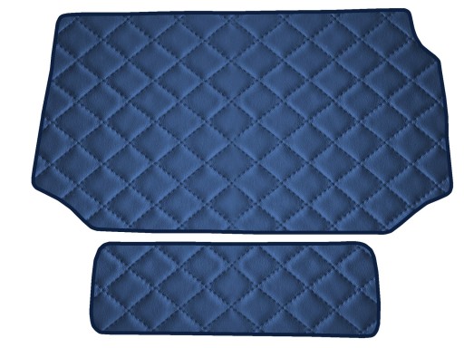 Коврик из экокожи ТЕМНО-СИНИЙ для Suzuki Jimny II GJ 2018-...