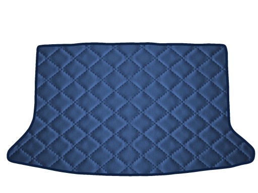 Коврик из экокожи ТЕМНО-СИНИЙ для Suzuki SX4 H/B 2006-2014 гг.