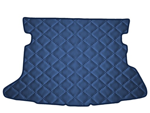 Коврик из экокожи ТЕМНО-СИНИЙ для Toyota Auris I 3.5d 2006-2013 гг.