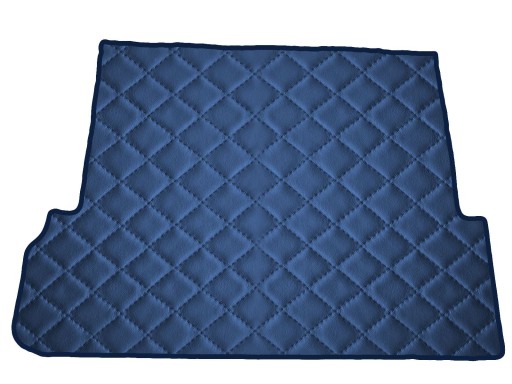 Коврик из экокожи ТЕМНО-СИНИЙ для Toyota Land Cruiser J150 7os 2009-...