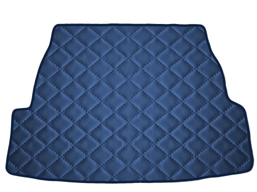 Коврик из экокожи ТЕМНО-СИНИЙ для Toyota Rav4 V Hybrid GB 2019-...