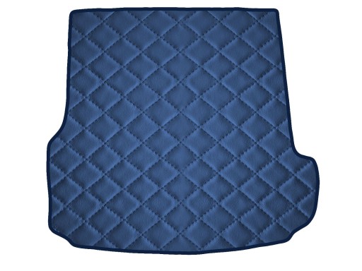 Коврик из экокожи ТЕМНО-СИНИЙ для VW Passat B5 универсал 1996-2000 гг.