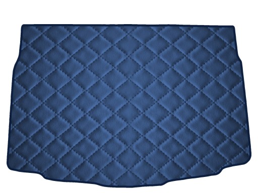 Коврик из экокожи ТЕМНО-СИНИЙ для VW T-Roc DB 2017-...