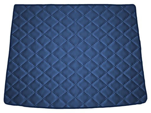 Еко шкіра NAVY BLUE Килимок для VW T5 / T6 Multivan Long 2003-2022