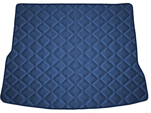 Коврик из экокожи ТЕМНО-СИНИЙ для VW Tiguan GB 2015-...