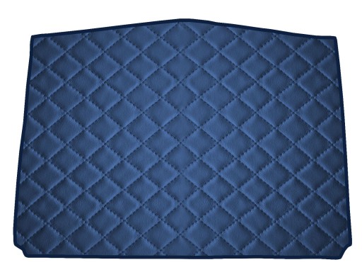 Килимок з екошкіри NAVY BLUE для VW Tiguan II DB з рухомою підлогою 2015-...