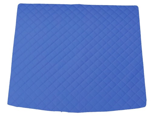 Коврик из экокожи ТЕМНО-СИНИЙ синий для Volkswagen Caddy Maxi V Caddy Kombi 2020-... 5 августа