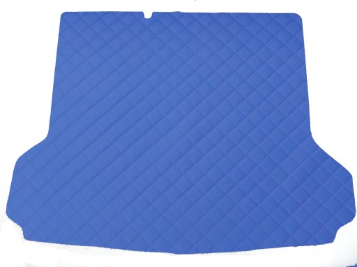Коврик из экокожи ТЕМНО-СИНИЙ для Volkswagen ID.5 electric 05/2022-... нижняя часть багажника