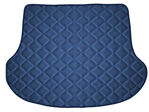 Коврик из экокожи ТЕМНО-СИНИЙ для Volvo S40 II 2004-2012 гг.