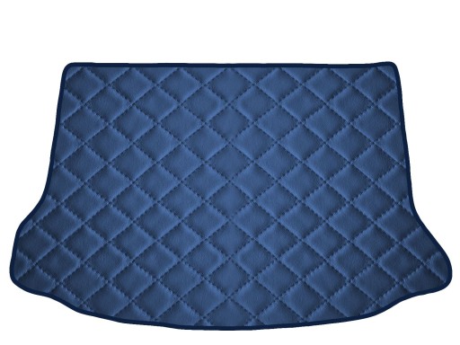 Коврик из экокожи ТЕМНО-СИНИЙ для Volvo V40 II, V40 Cross Country 2012-2019 гг.