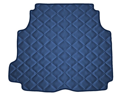 Коврик из экокожи ТЕМНО-СИНИЙ для Volvo s60 I без навигации 2000-2010 гг.
