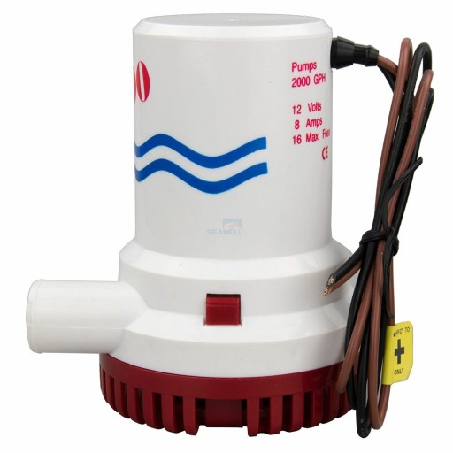 XXBT0167 - Electric Bilge Submersible Water Pump Boat Marine