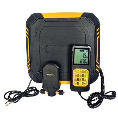 Электронные весы на 100 кг хладагента с расходомером.