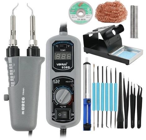 Электрические нагревательные плоскогубцы YIHUA-штепсельная вилка европейского стандарта