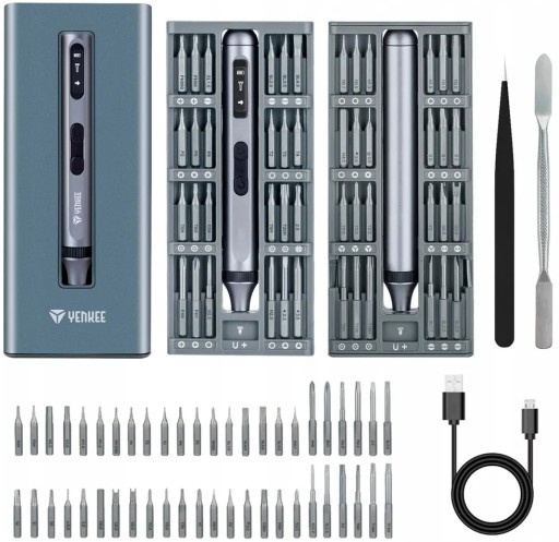 Електрична прецизійна викрутка з бітами YENKEE YPT01 48 шт