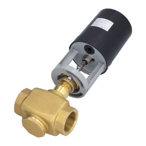 Электрический моторизованный регулирующий клапан