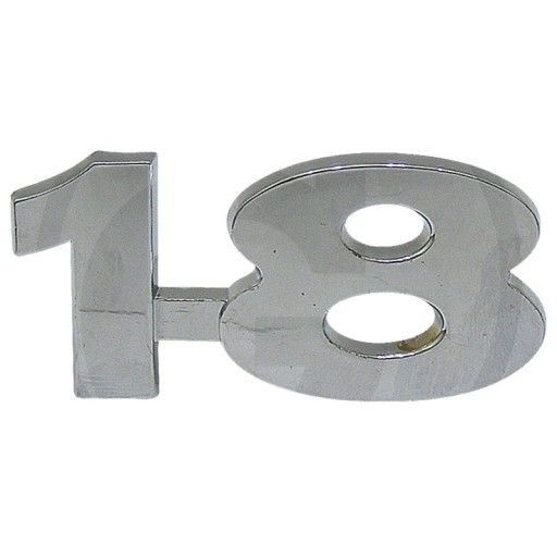 1490183390600CR - Хромована емблема Porsche AP 18