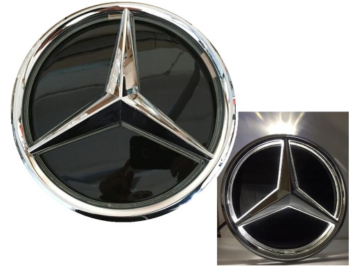 A2078880260 A2078170016 - Емблема світлодіодної зірки для Mercedes B W245 GLK X204 C W204 E W207
