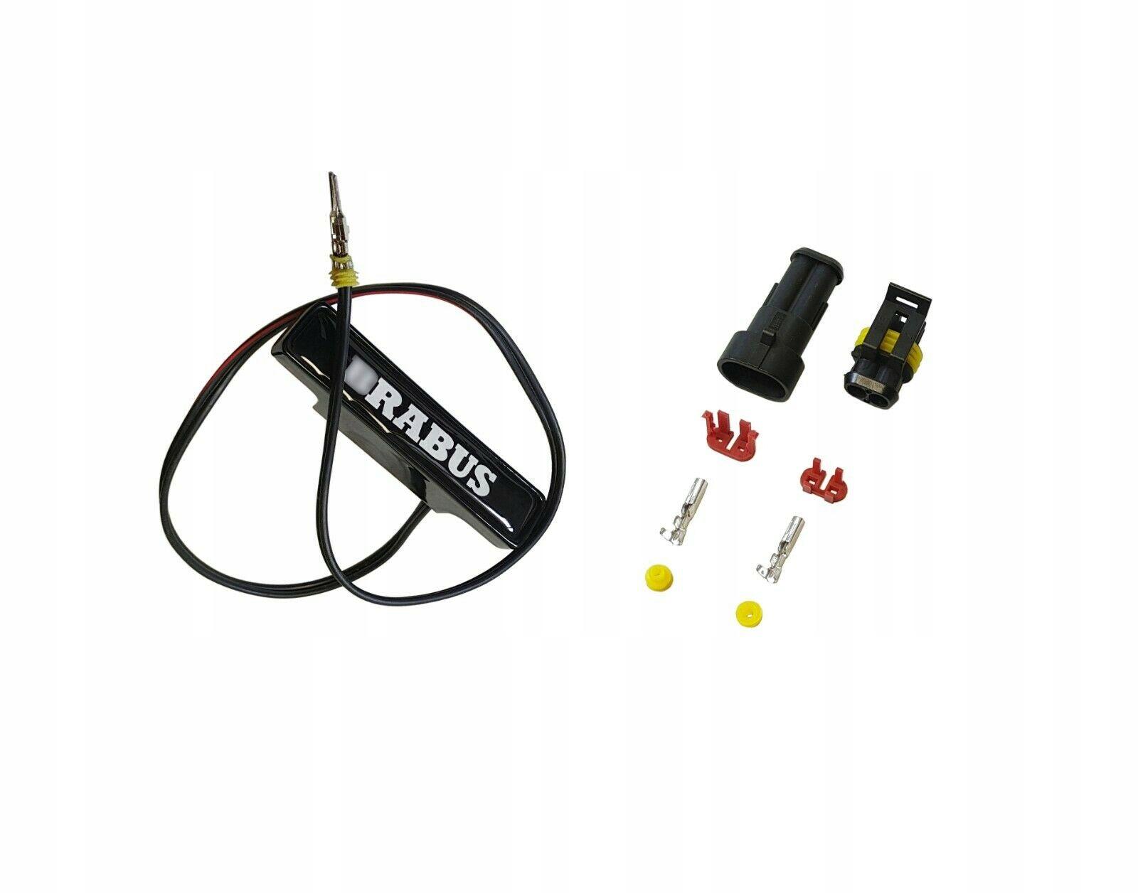 Эмблема надпись BRABUS в гриль LED W464 G-класс