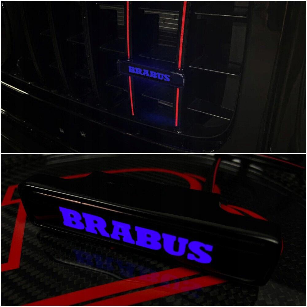 Емблема напис BRABUS в гриль LED W464 G-клас