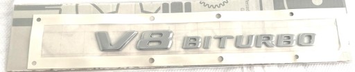 A2228175200 - Обозначение эмблемы V8 BITURBO Mercedes C190 W205 C217 W218 W222 AMG