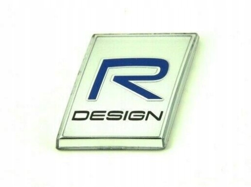 Емблема R-Design на двері багажника Volvo 31440410