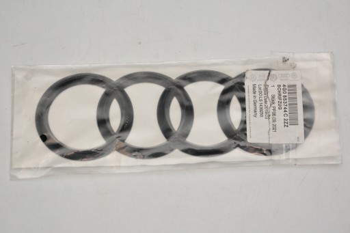 4G0853744C2ZZ - Эмблема Audi Badge 200 x 70 Original Black