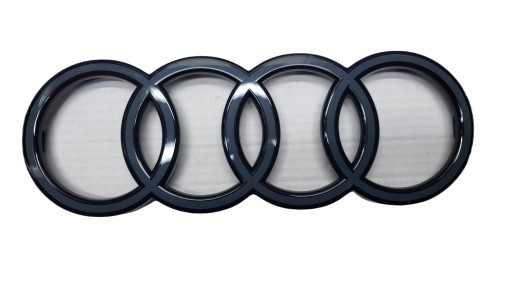 Эмблема Значок Логотип AUDI Заглушка решетки A Q7 Q8 24- ЧЕРНЫЙ OE 8MA853605 A/B